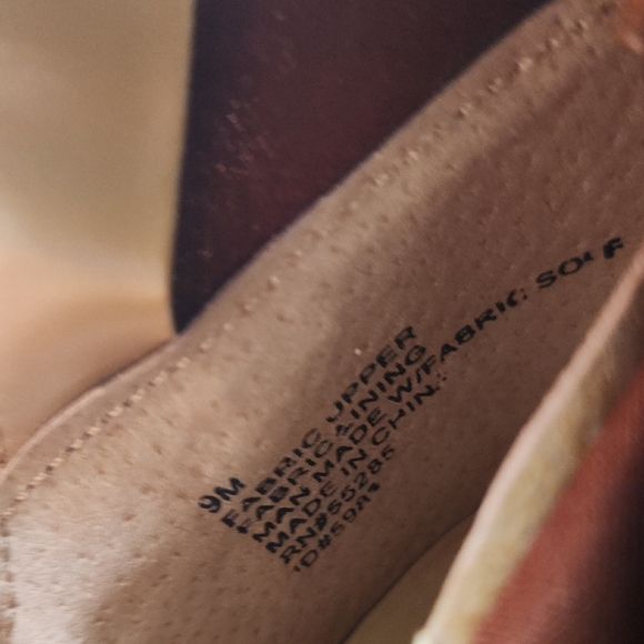 Express Tan Suede Heeled Boots - Picture 5 of 5